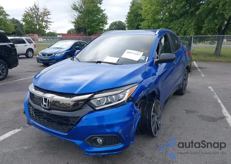 2022 Honda Hr-V Awd Sport z USA, uszkodzony, nr VIN 3CZRU6H18NM736114